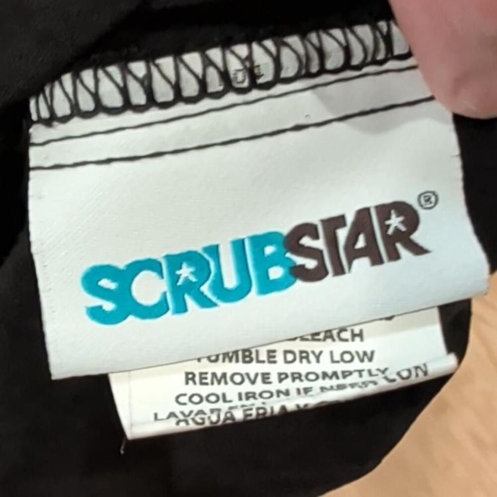 Scrubstar Women's Black Bottoms - Picture 4 of 5